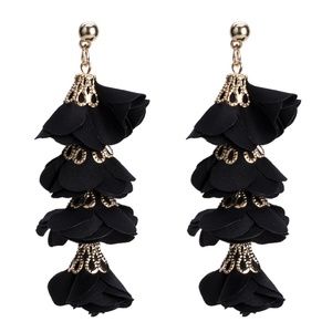 CARMIN | Petal Statement Drop Earrings